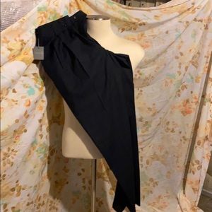 Men’s navy windowpane dress pants NWT